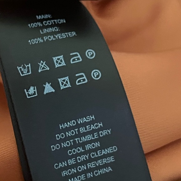 AlexaChung Burnt Orange Milne Corduroy Bomber Jacket Alexa Chung NWT Size US 10 - Picture 9 of 9